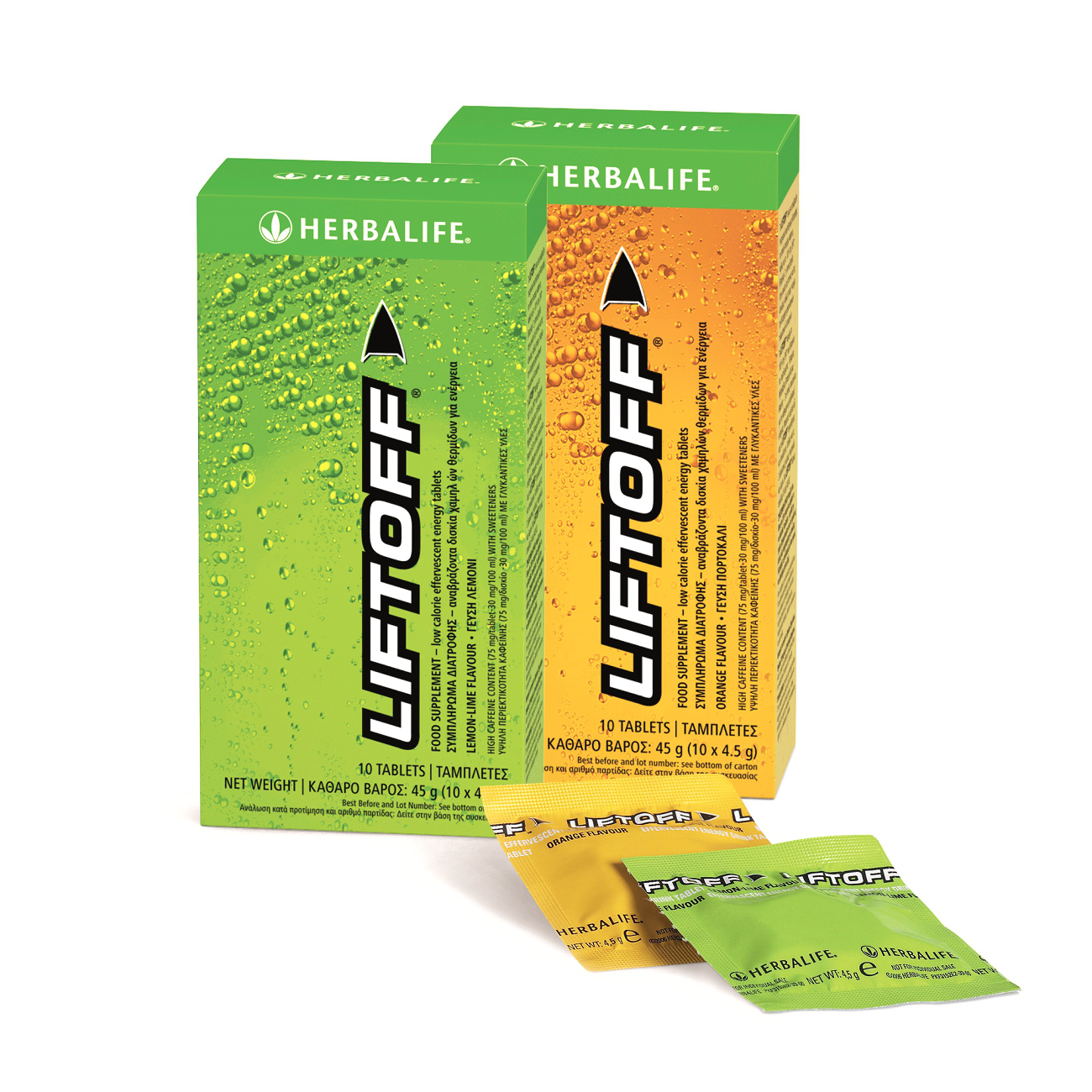 LiftOff ® Lemon-lime 10 tablets 45 g